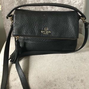 Kate Spade Leather Southport Mini Maria  w/ Tassel